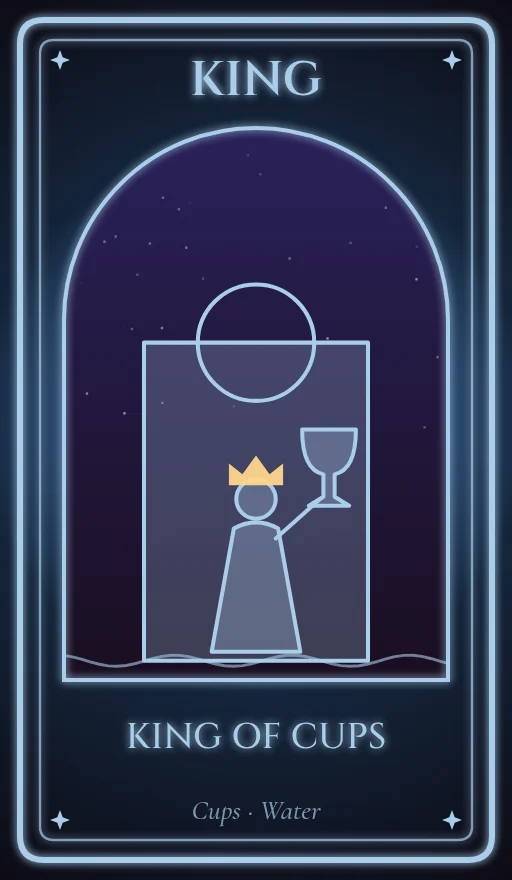 Lá Vua Cốc (King of Cups)
