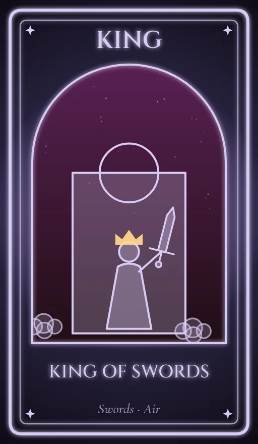 Lá Vua Kiếm (King of Swords)