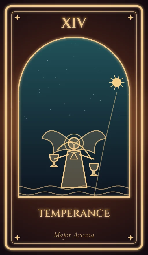 Lá Tiết Chế (Temperance)