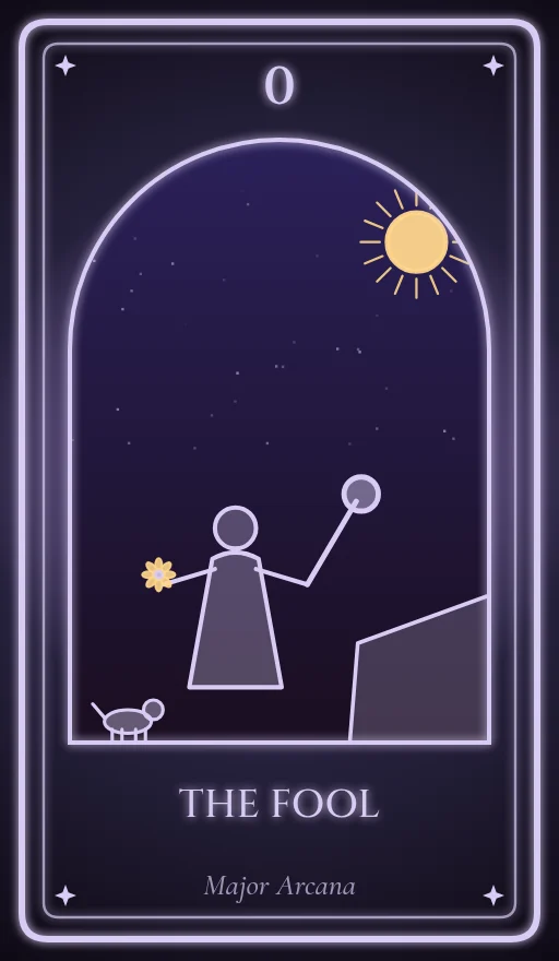 Lá bài tarot Chàng Khờ (The Fool)